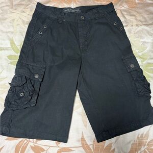 Men's Dark Cargo Shorts